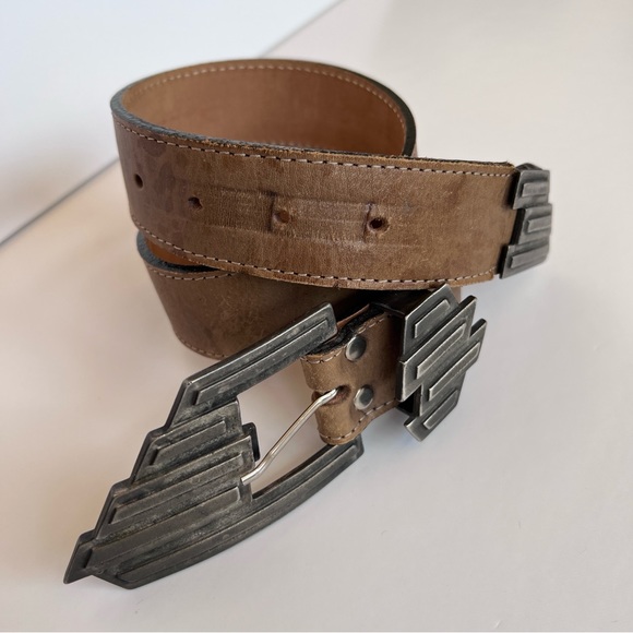 Streets Ahead Leather Belt - Picture 6 of 8